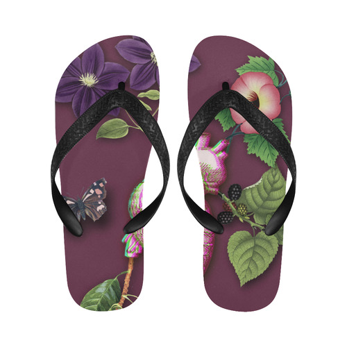 Ripened Heart Flip Flops for Men/Women (Model 040)