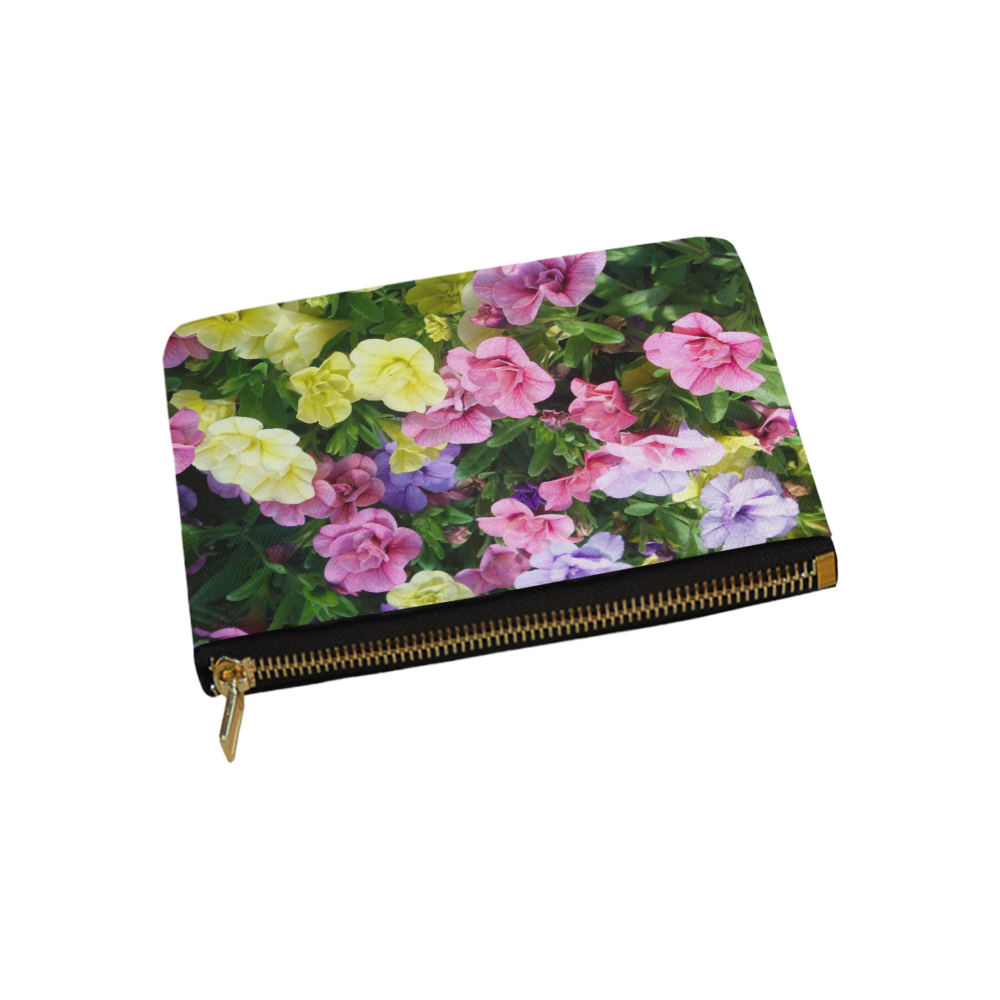 lovely flowers 17 by JamColors Carry-All Pouch 9.5''x6''