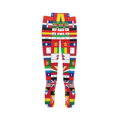 WORLD FLAGS 2 Capri Legging (Model L02)