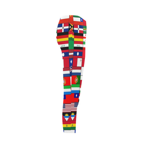 WORLD FLAGS 2 Capri Legging (Model L02)