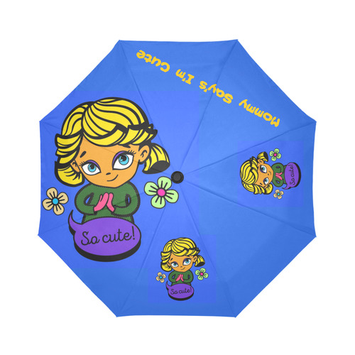 Cute Auto-Foldable Umbrella (Model U04)