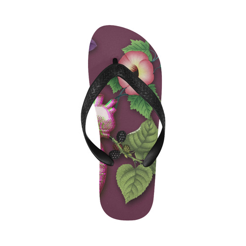 Ripened Heart Flip Flops for Men/Women (Model 040)