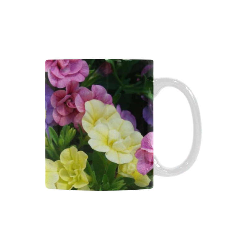 lovely flowers 17 by JamColors White Mug(11OZ)