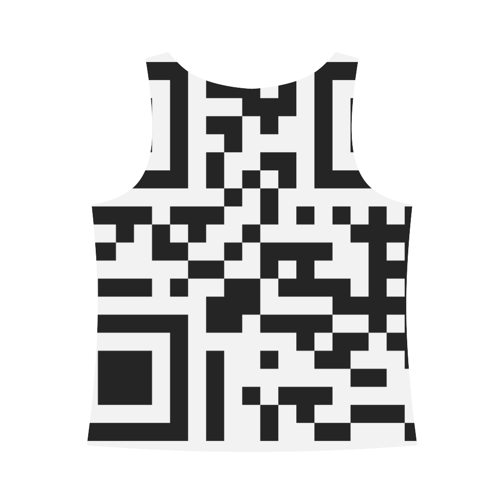 QR-CODE All Over Print Tank Top for Women (Model T43)