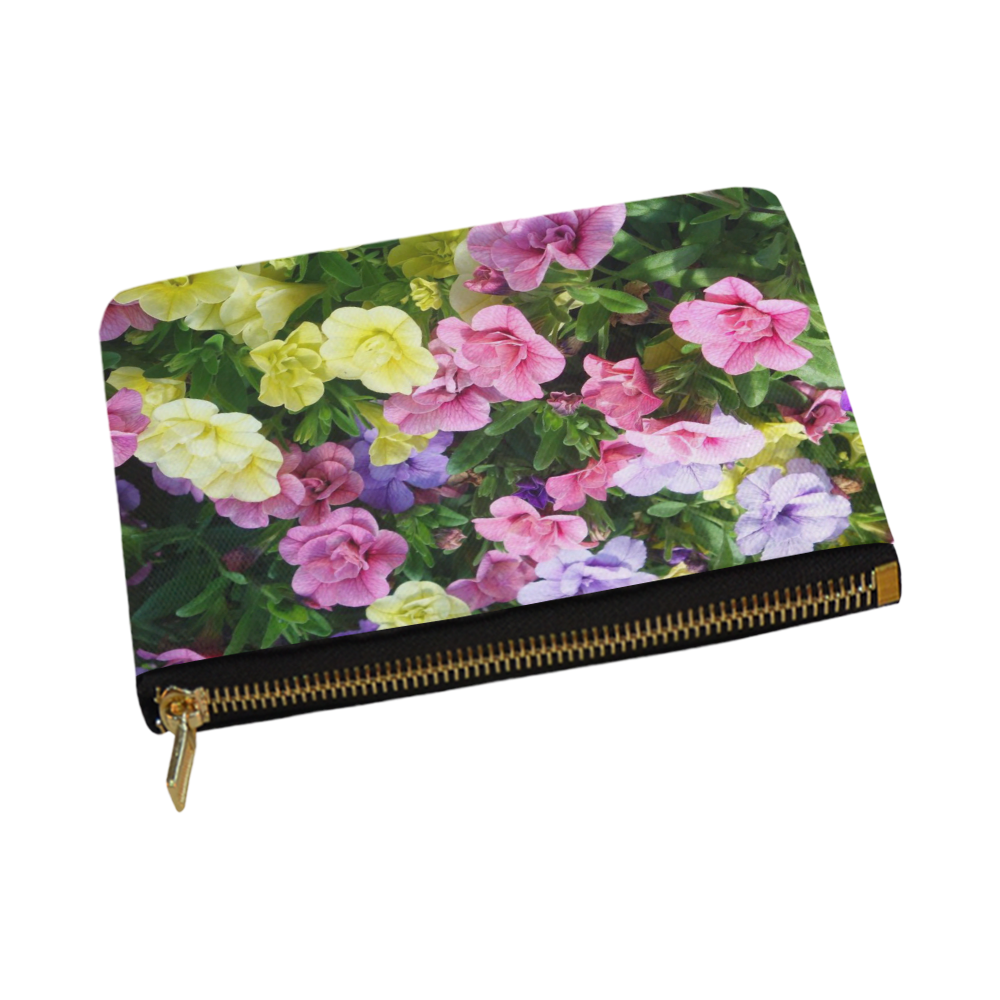 lovely flowers 17 by JamColors Carry-All Pouch 12.5''x8.5''