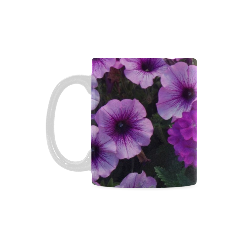 wonderful lilac flower mix by JamColors White Mug(11OZ)