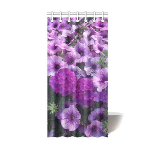 wonderful lilac flower mix by JamColors Shower Curtain 36"x72"