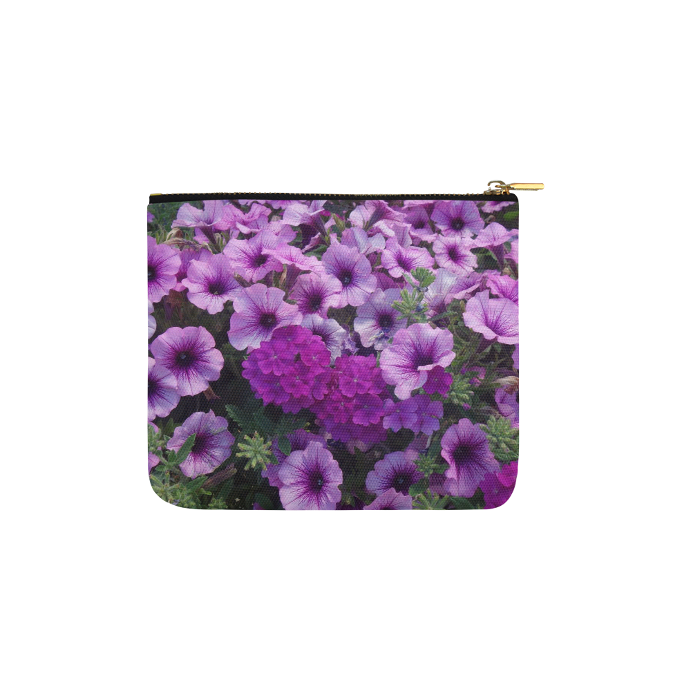 wonderful lilac flower mix by JamColors Carry-All Pouch 6''x5''