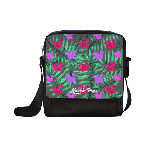 Tropic Flower Crossbody Nylon Bags (Model 1633)