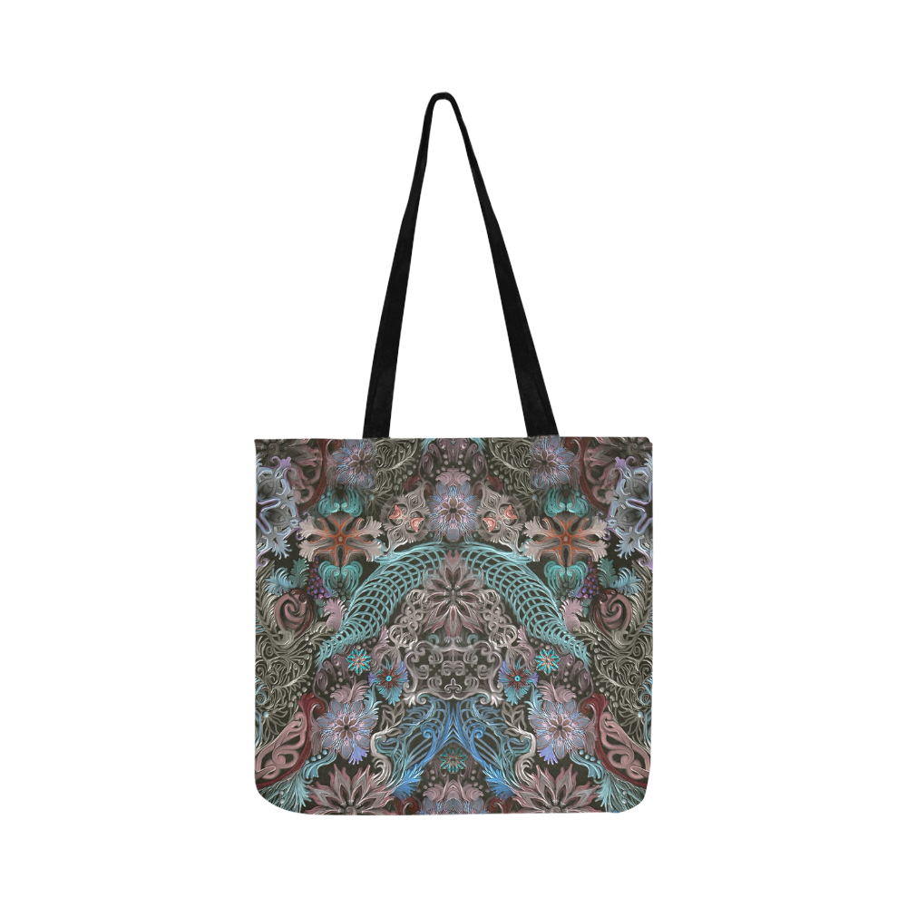 embroidery Reusable Shopping Bag Model 1660 (Two sides)