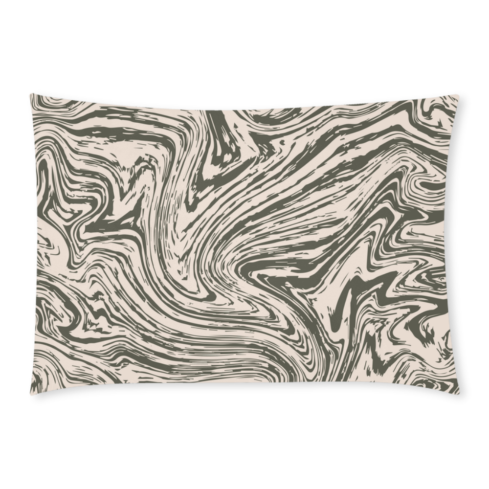 Marble Art Custom Rectangle Pillow Case 20x30 (One Side)