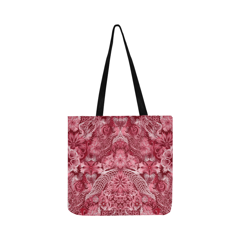 embroidery Sandrine Kespi Reusable Shopping Bag Model 1660 (Two sides)