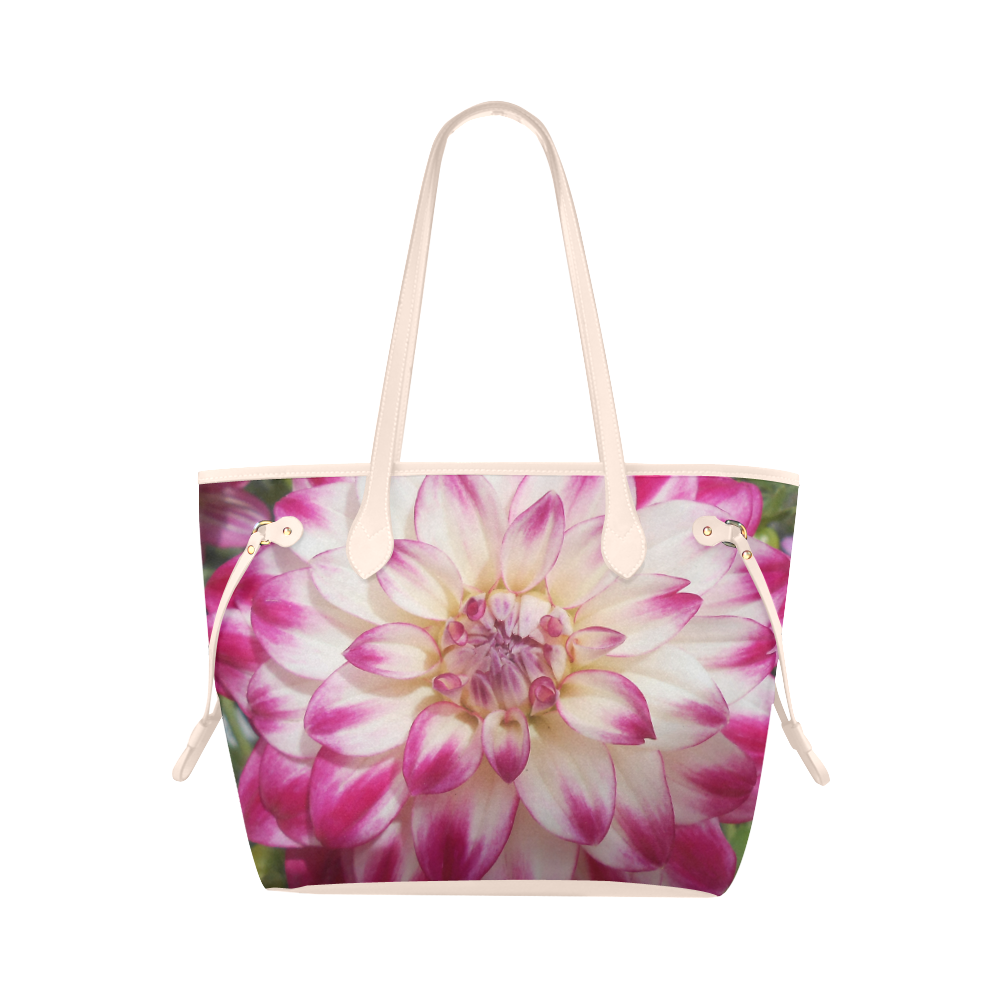 Beaux Clover Canvas Tote Bag (Model 1661)