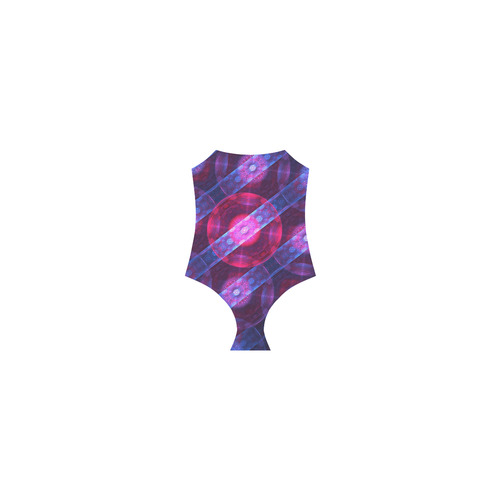 BubbledLines Strap Swimsuit ( Model S05)