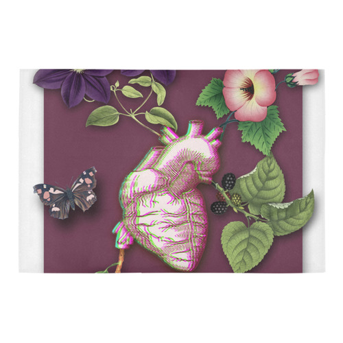 Ripened Heart Azalea Doormat 24" x 16" (Sponge Material)