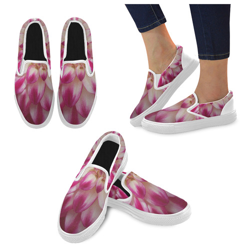 Beaux Women's Unusual Slip-on Canvas Shoes (Model 019)
