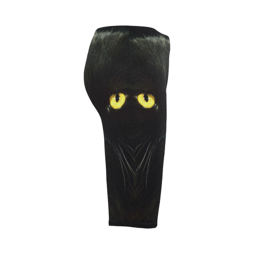 Black Cat Hestia Cropped Leggings (Model L03)