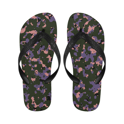lavendercamo Flip Flops for Men/Women (Model 040)