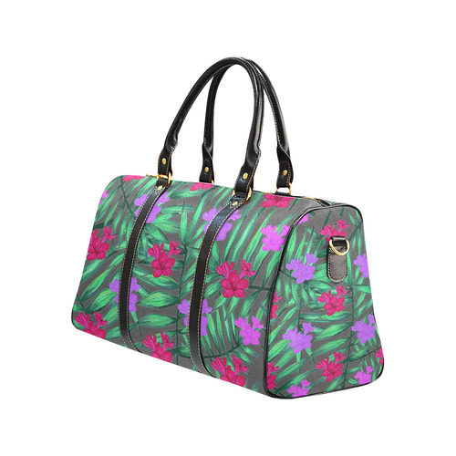 Tropic Flowers New Waterproof Travel Bag/Small (Model 1639)