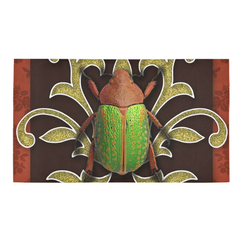 Collage Lime Beetle-Gloria Sanchez Bath Rug 16''x 28''