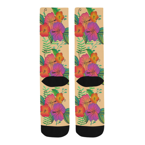 Summer flowers Trouser Socks