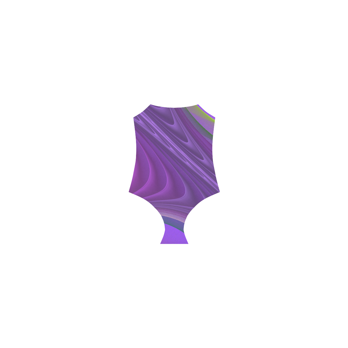 purple sands Strap Swimsuit ( Model S05)