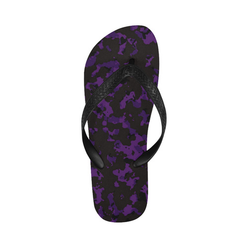 darkpurplecamo Flip Flops for Men/Women (Model 040)