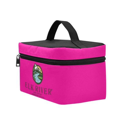 Elk River Affiliate pink Cosmetic Bag/Large (Model 1658)