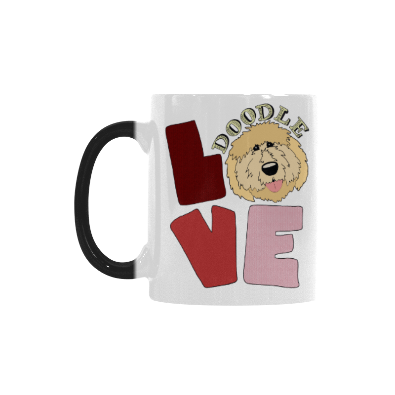 Doodle LOVE Custom Morphing Mug