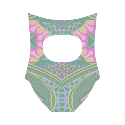 Gatsby Ice Cream Strap Swimsuit ( Model S05)