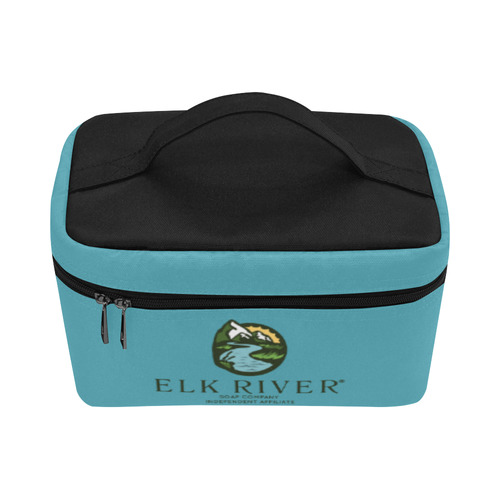 Elk River Affiliate blue Cosmetic Bag/Large (Model 1658)