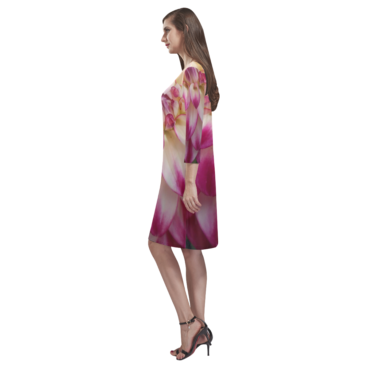 Beaux Rhea Loose Round Neck Dress(Model D22)