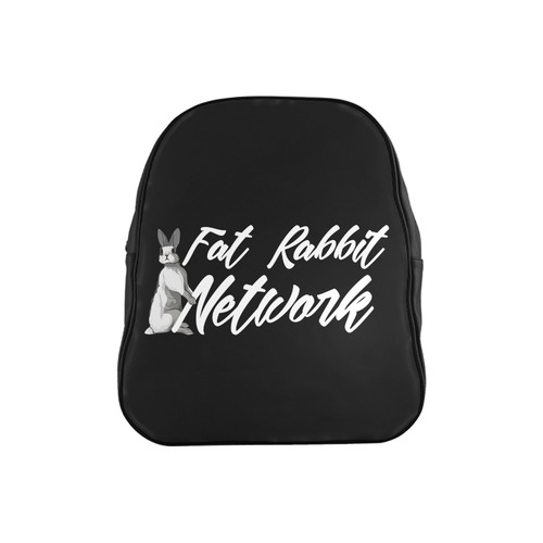 logo with rabbit School Backpack (Model 1601)(Small)