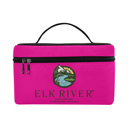 Elk River Affiliate pink Cosmetic Bag/Large (Model 1658)