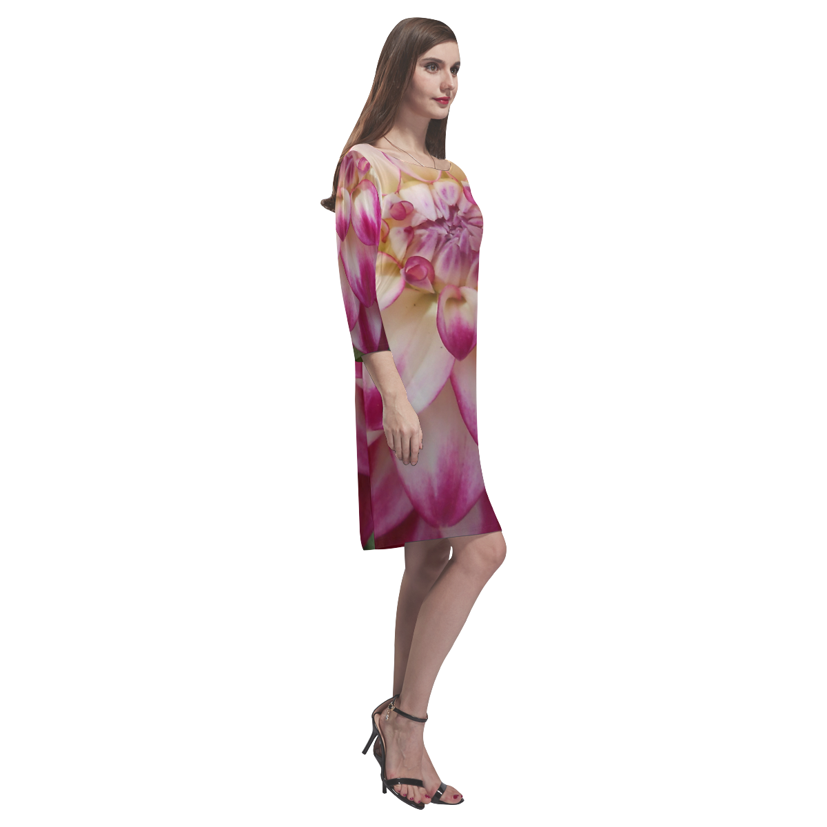 Beaux Rhea Loose Round Neck Dress(Model D22)