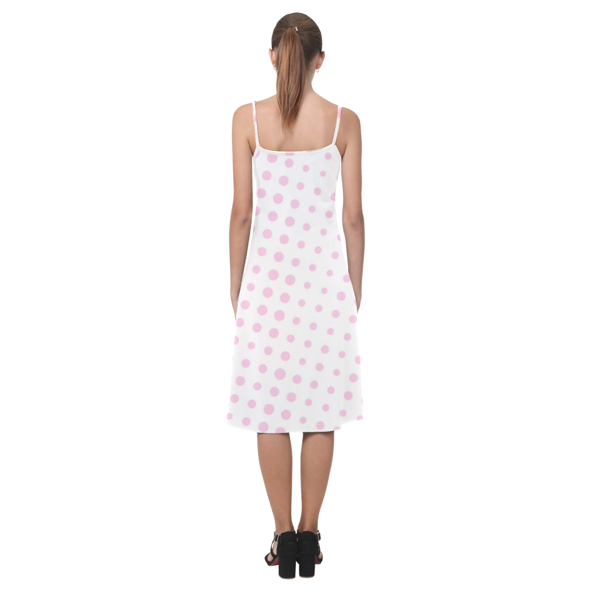 polka-dot-summer Alcestis Slip Dress (Model D05)