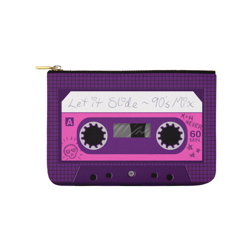Cute Cassette Carry-All Pouch 9.5''x6''