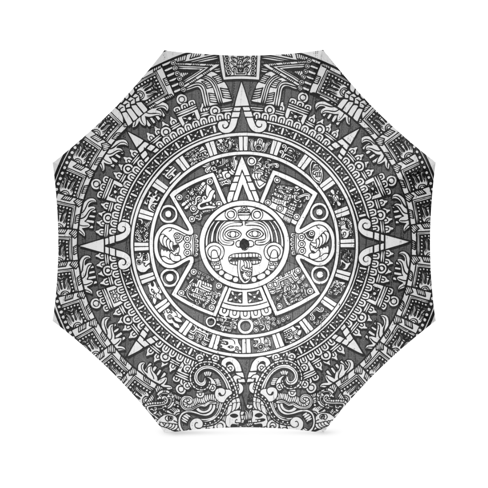 Sombrinha simples calendario asteca Foldable Umbrella (Model U01)