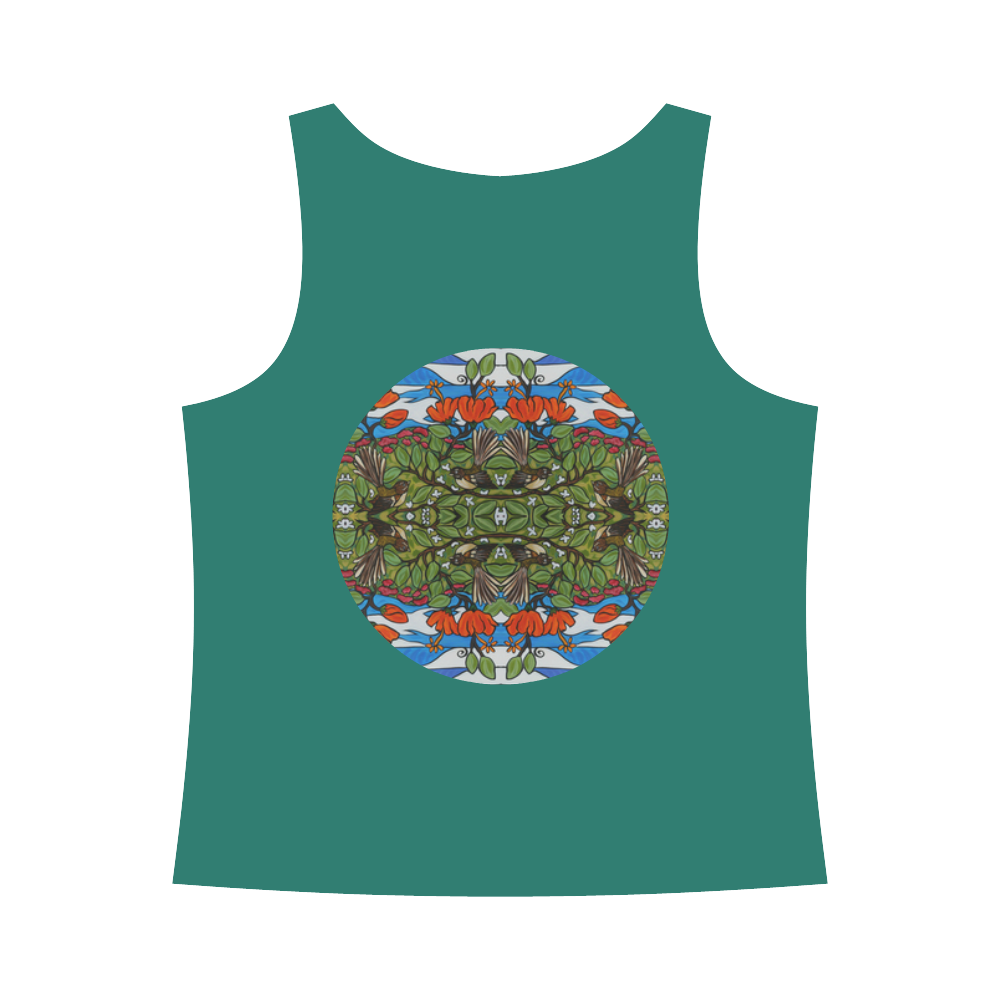 South Pacific Summer II All Over Print Tank Top for Women (Model T43)