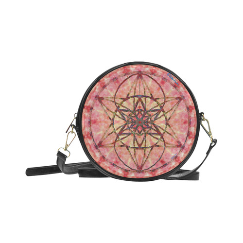 protection- vitality and awakening by Sitre haim Round Sling Bag (Model 1647)