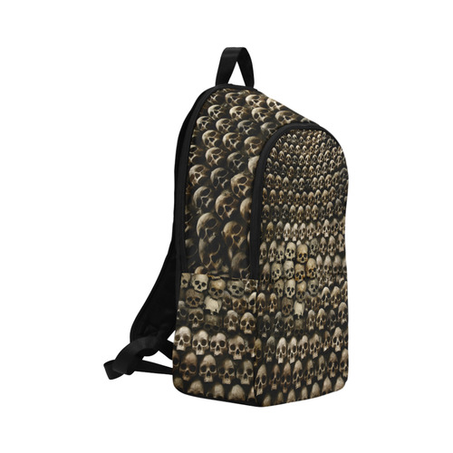Mochila Adulto Skull Wall Fabric Backpack for Adult (Model 1659)