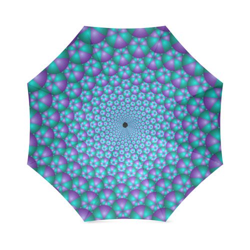 Spiral balls 001 Foldable Umbrella (Model U01)