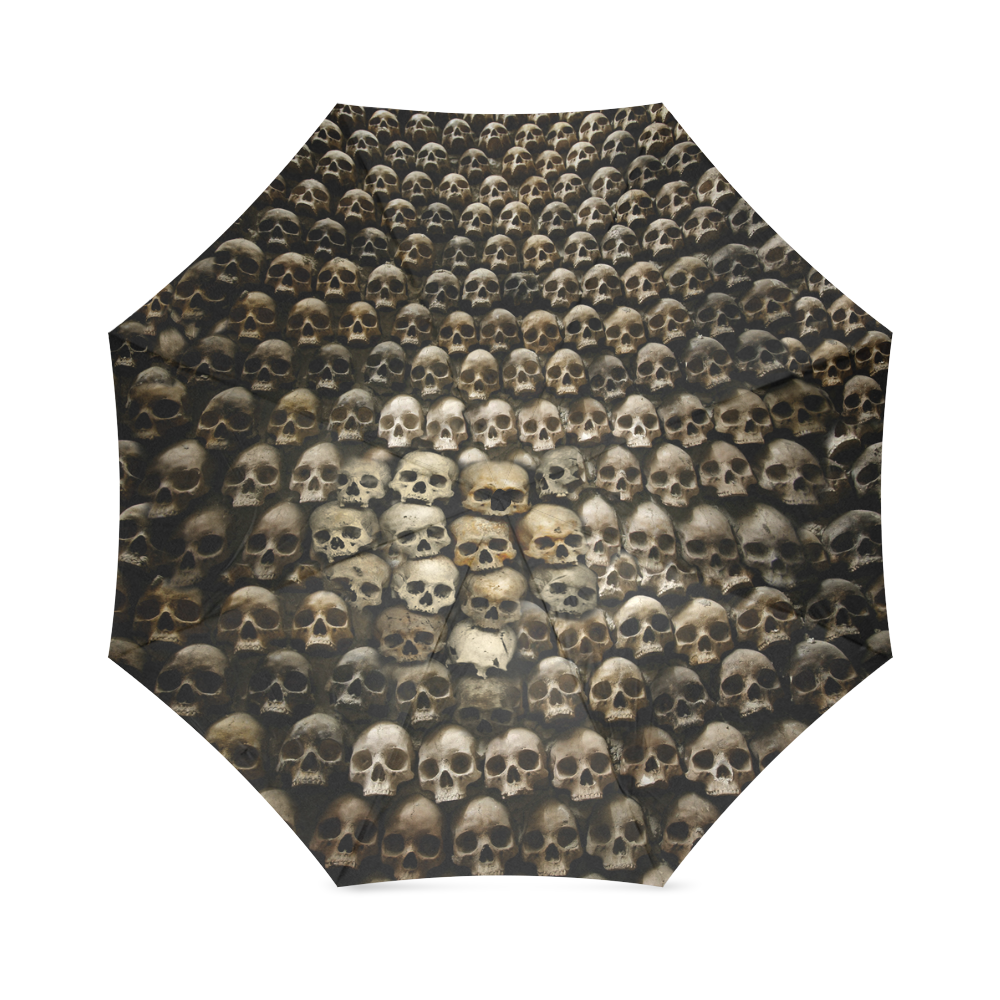 Sombrinha Skull Wall Foldable Umbrella (Model U01)