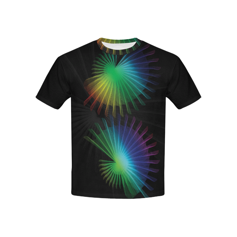 Rainbow Fan Kids' All Over Print T-shirt (USA Size) (Model T40)