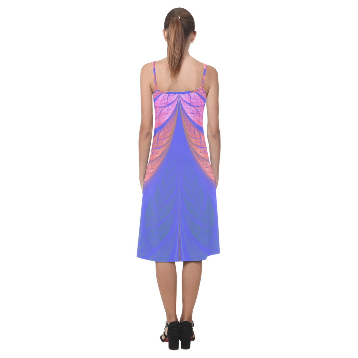 morning lotus Alcestis Slip Dress (Model D05)