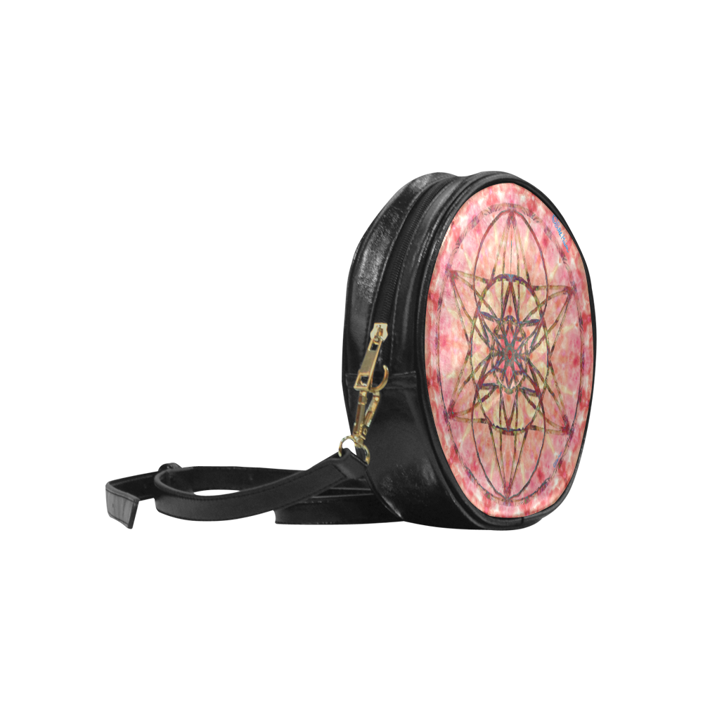 protection- vitality and awakening by Sitre haim Round Sling Bag (Model 1647)