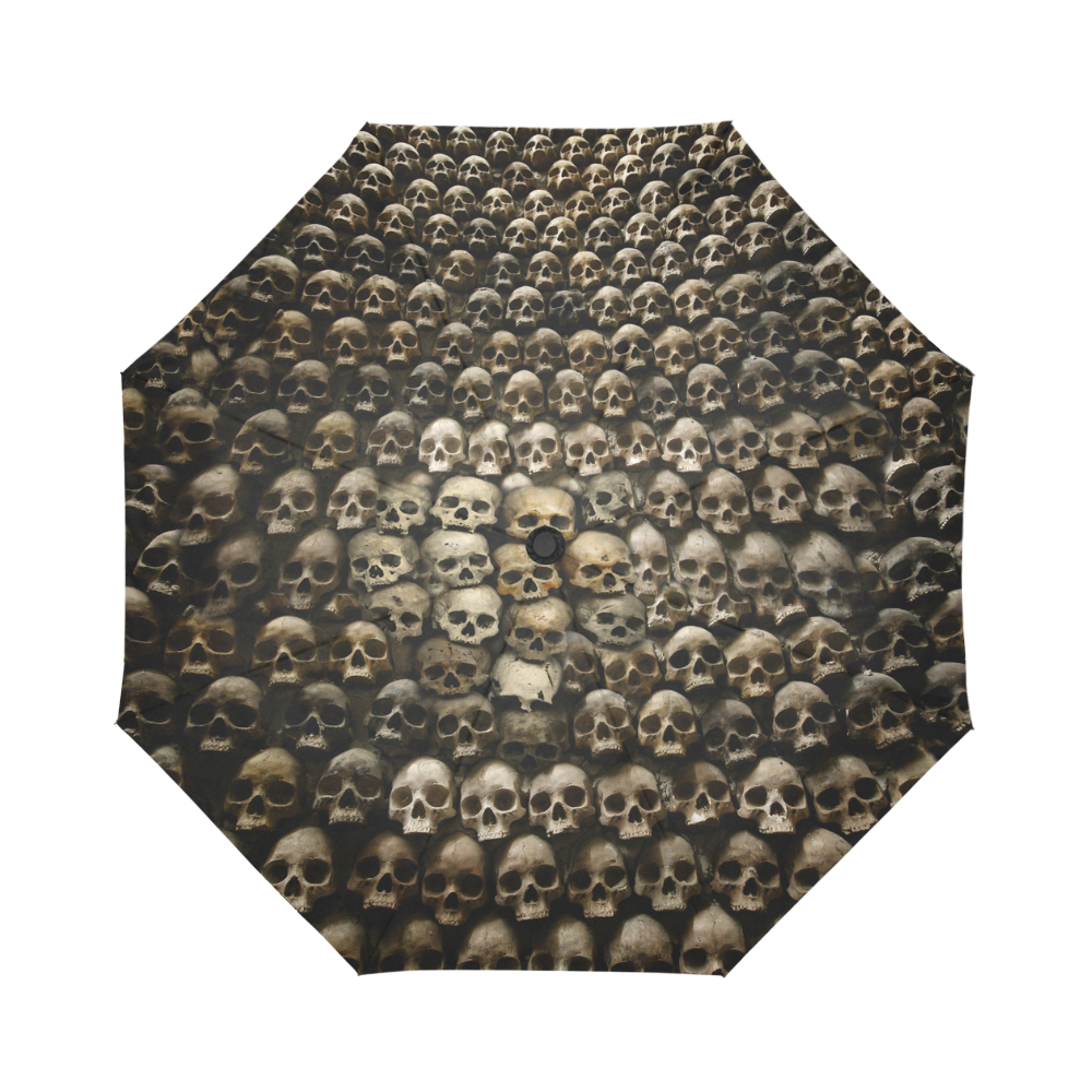 Sombrinha automatica Skull Wall Auto-Foldable Umbrella (Model U04)