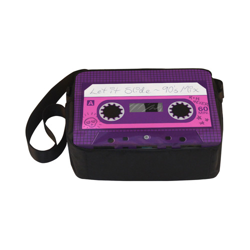 Cute Cassette Classic Cross-body Nylon Bags (Model 1632)