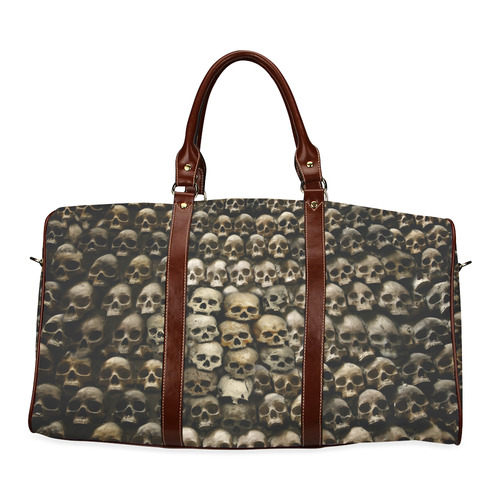 Bolsa Viagem Skull Wall Grande Waterproof Travel Bag/Large (Model 1639)
