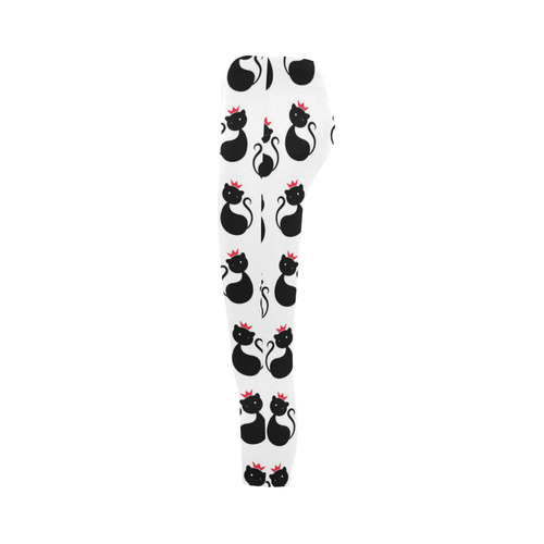 Kitties Pattern Capri Legging (Model L02)